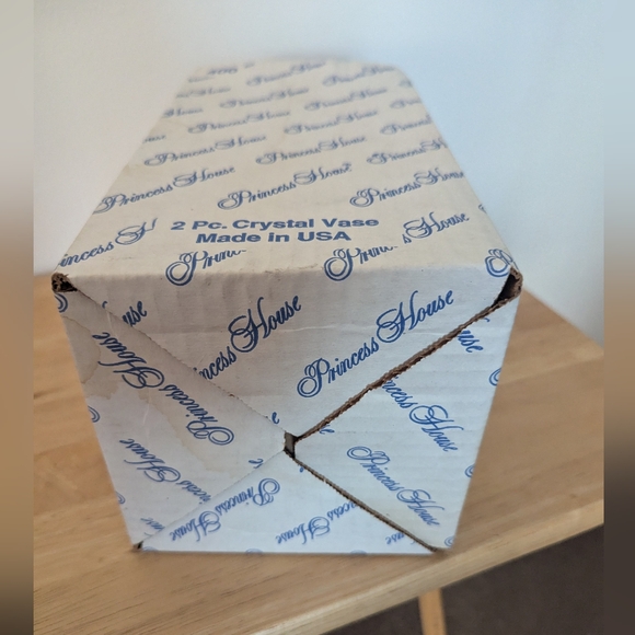 Princess House Crystal Glass Vase With Candle Holder # 400 - Picture 10 of 16